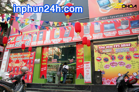 In bạt băng rôn giá rẻ lấy ngay tại Hà Nội